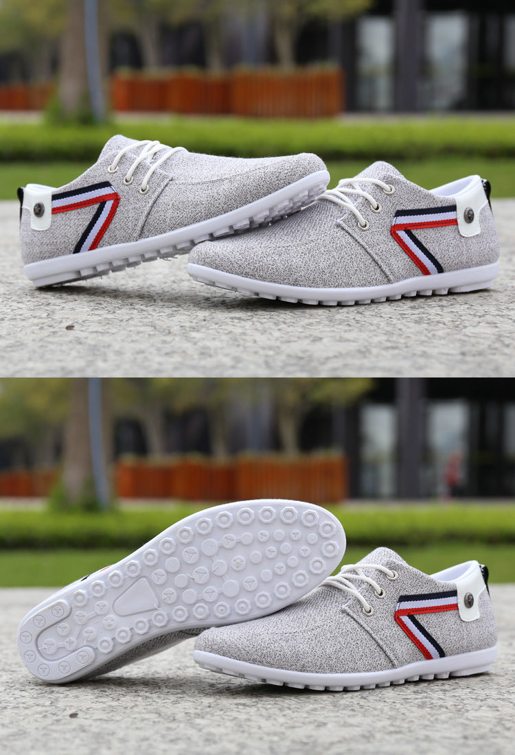 Chaussures en toile souples pour hommes pour le sport et les loisirs
