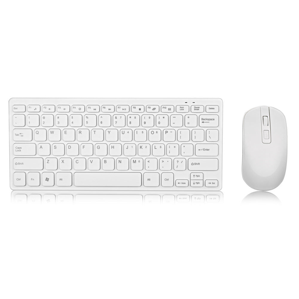 Ensemble clavier et souris sans fil Chocolat USB 1200DPI