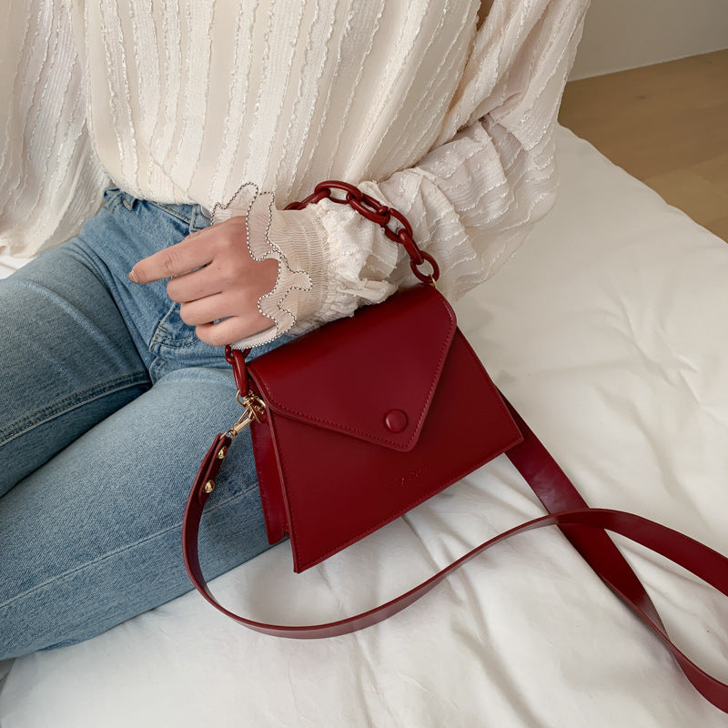 Small Fresh Women's PU Shoulder Bag