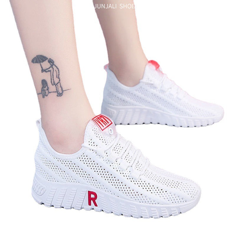 Women Lightweight Canvas Running Sneakers