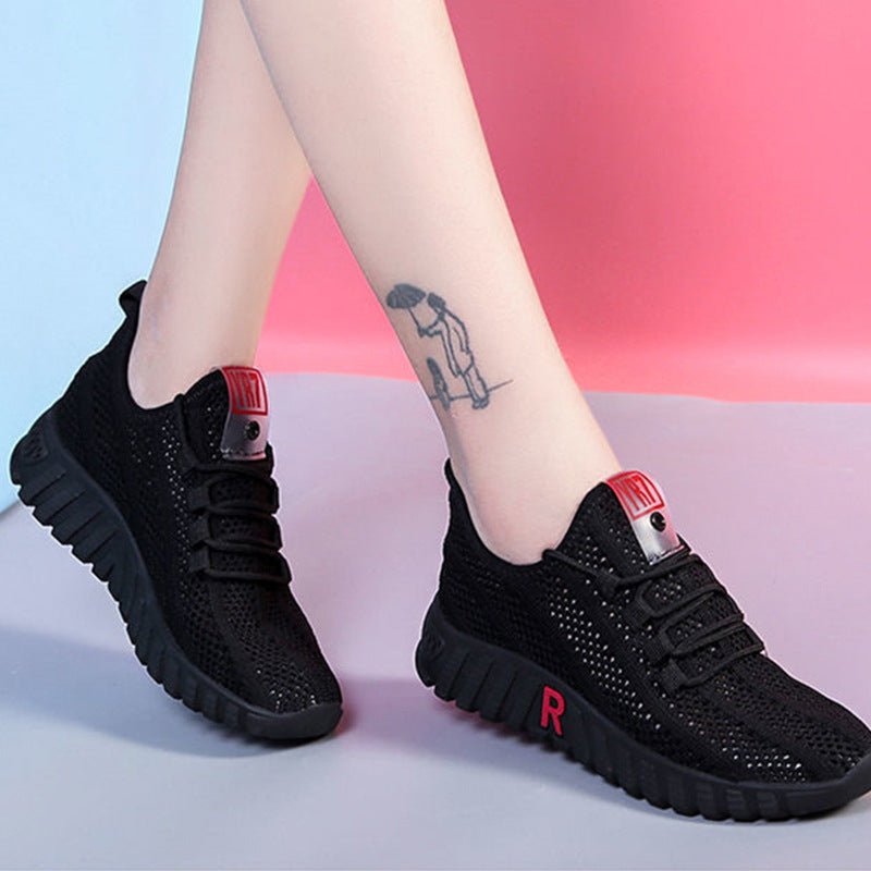 Women Lightweight Canvas Running Sneakers