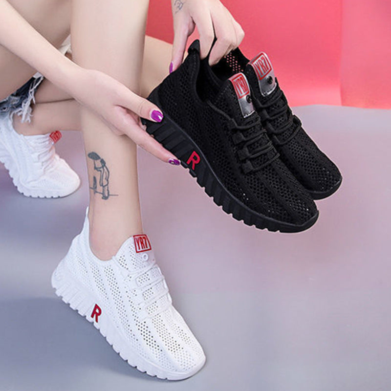 Women Lightweight Canvas Running Sneakers