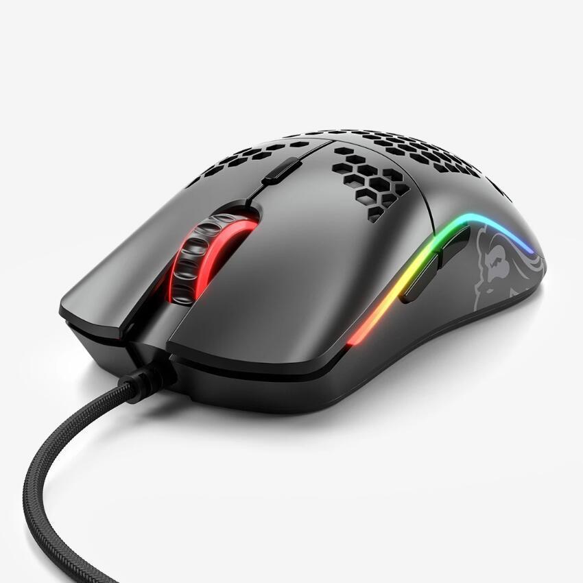 Lightweight Hollow Wired Gaming Mouse with 12000 DPI Optical Sensor