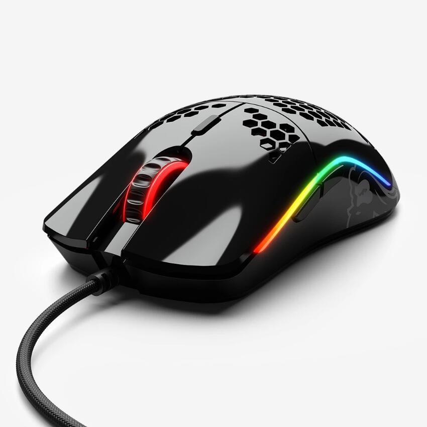 Lightweight Hollow Wired Gaming Mouse with 12000 DPI Optical Sensor