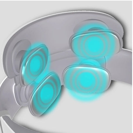 4D Wireless Shiatsu Neck Massager with Deep Kneading & Heat Therapy