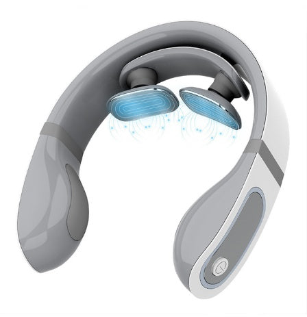 4D Wireless Shiatsu Neck Massager with Deep Kneading & Heat Therapy