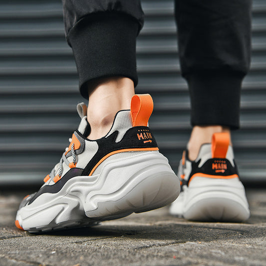 Casual Trend To Wear Thick-soled Men's Shoes