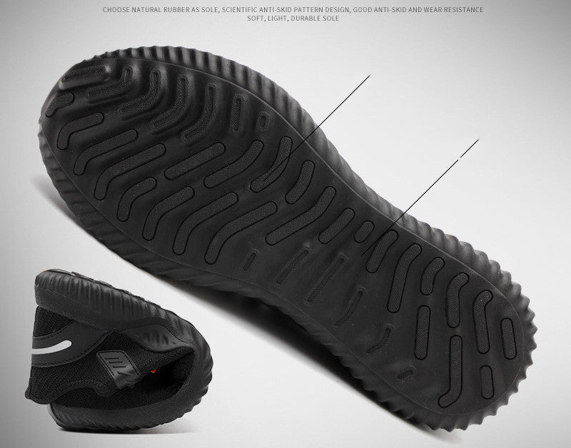Breathable Steel Toe Safety Shoes Anti-Smashing Work Shoes