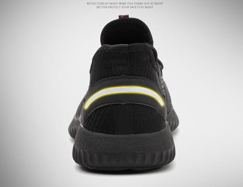 Breathable Steel Toe Safety Shoes Anti-Smashing Work Shoes