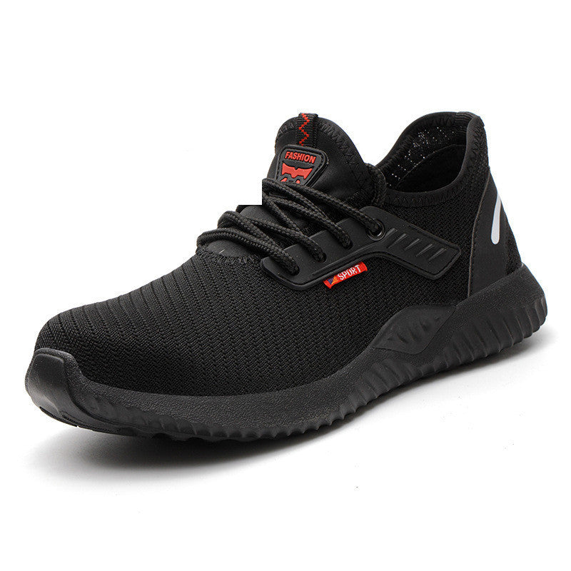 Breathable Steel Toe Safety Shoes Anti-Smashing Work Shoes