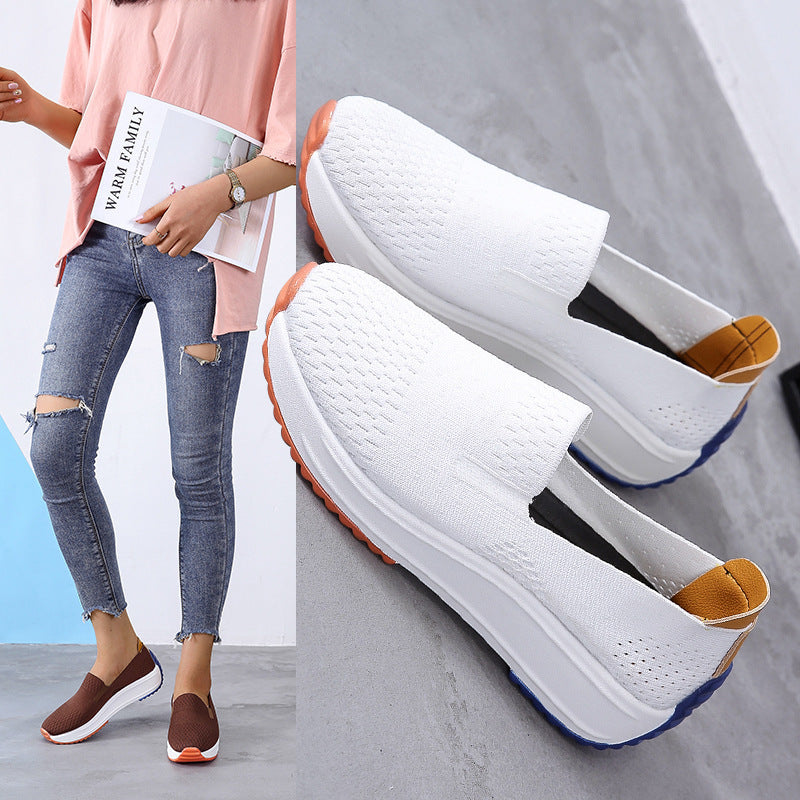 Women’s Lightweight Casual Running Shoes Mesh Upper