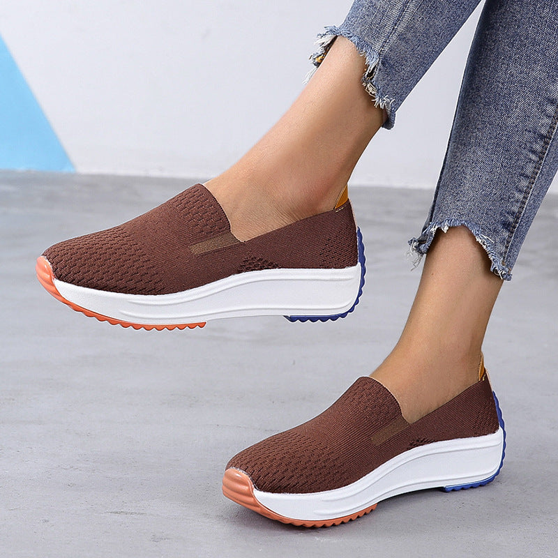 Women’s Lightweight Casual Running Shoes Mesh Upper