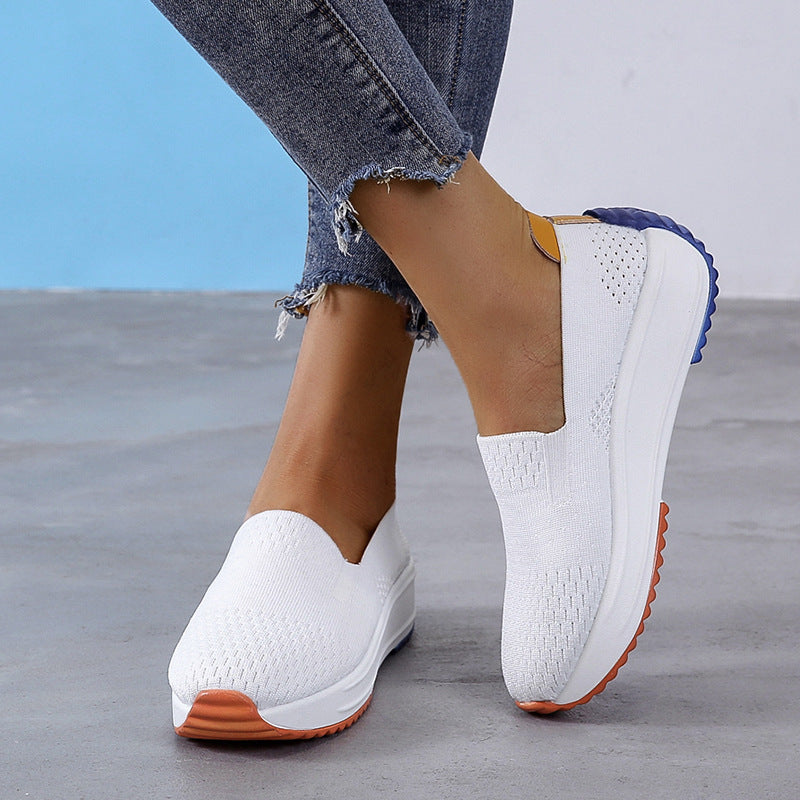 Women’s Lightweight Casual Running Shoes Mesh Upper