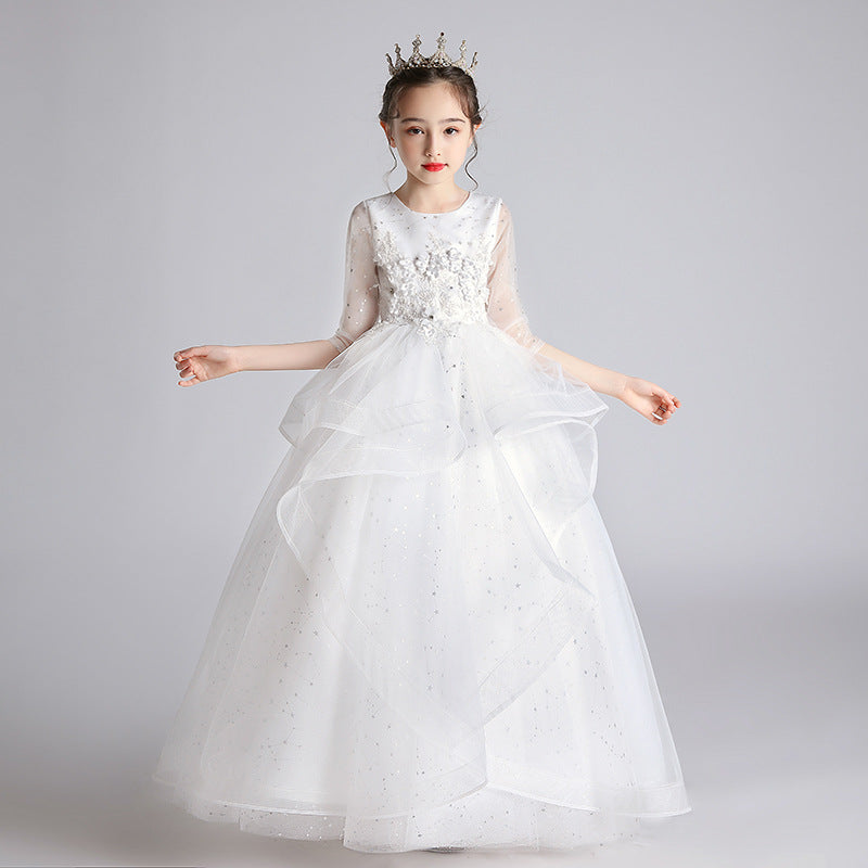 Robe d'enfant, robe de princesse, robe de soirée pour fille