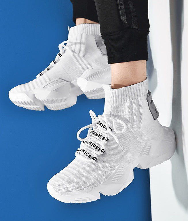 Chaussures de sport décontractées tendance grande taille pour homme