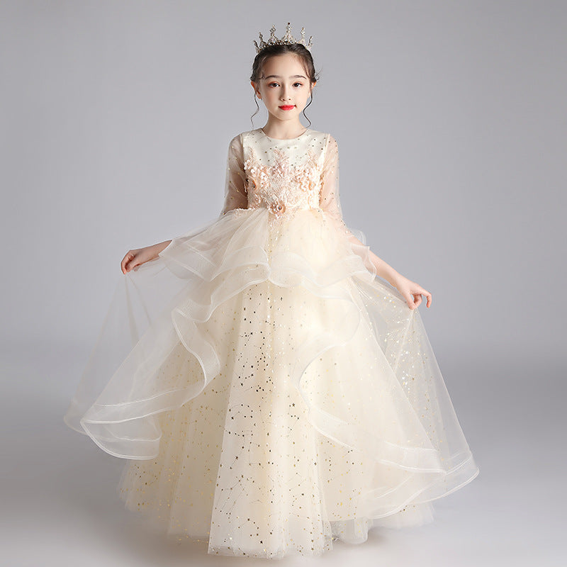 Robe d'enfant, robe de princesse, robe de soirée pour fille