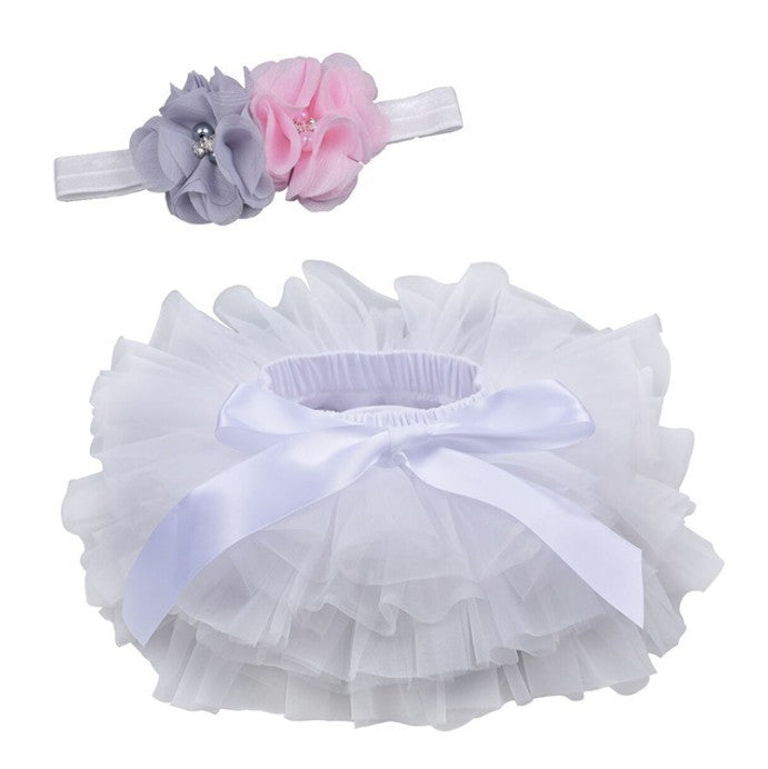 Photo Ins Children'S Clothing Tutu Skirt 0-36 Months Baby Pp Pants Girls Short Skirt Net Gauze Skirt Princess Cake Baby Skirt