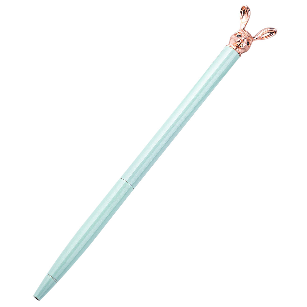 Cute Rabbit Metal Pen Metal Ballpoint Pen Custom Rotating Metal Pen Ballpoint Pen