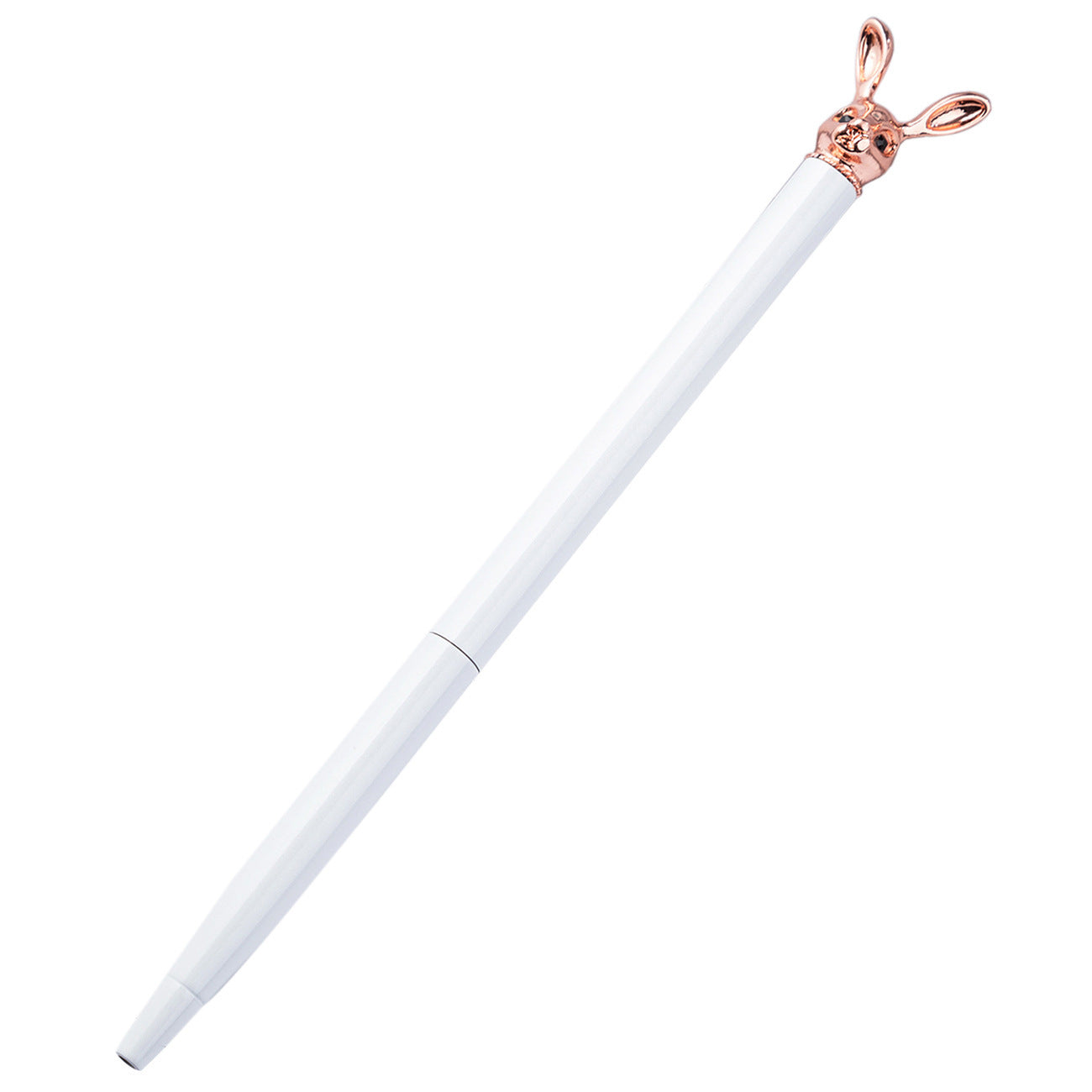 Cute Rabbit Metal Pen Metal Ballpoint Pen Custom Rotating Metal Pen Ballpoint Pen