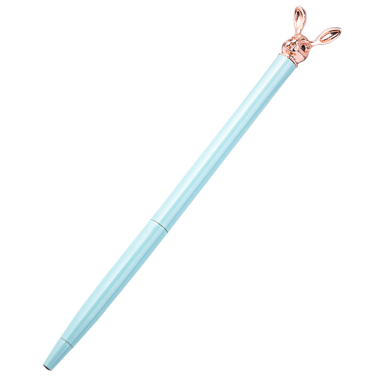 Cute Rabbit Metal Pen Metal Ballpoint Pen Custom Rotating Metal Pen Ballpoint Pen