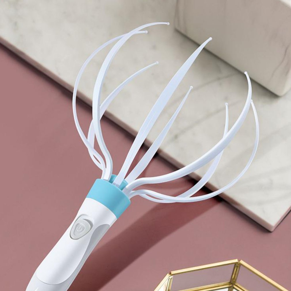 Masseur vibrant électrique 8 griffes pour le cuir chevelu et le corps