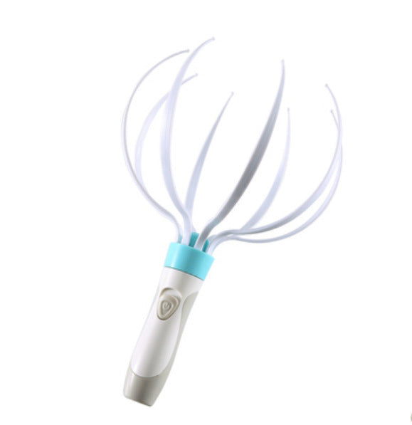 Masseur vibrant électrique 8 griffes pour le cuir chevelu et le corps