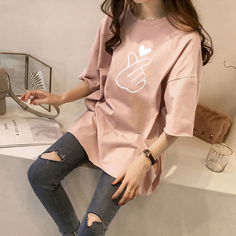 Jupe T-shirt mi-longue Fée pour filles