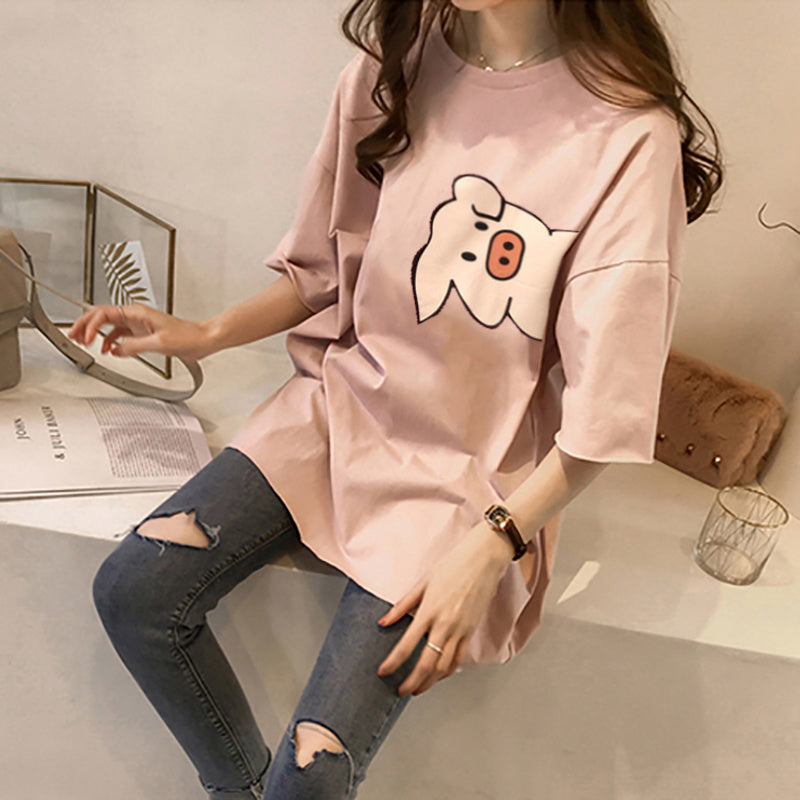 Jupe T-shirt mi-longue Fée pour filles