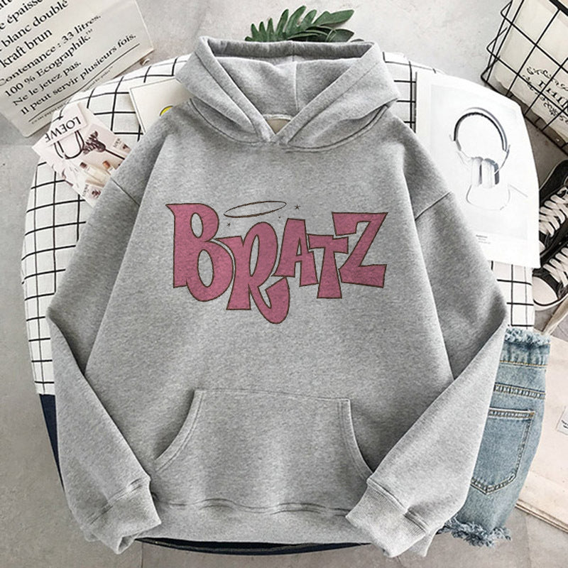 Plus Size Fleece Hoodie Sweatshirt Casual Sports Fashion