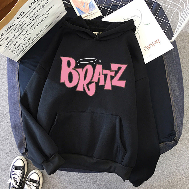 Plus Size Fleece Hoodie Sweatshirt Casual Sports Fashion