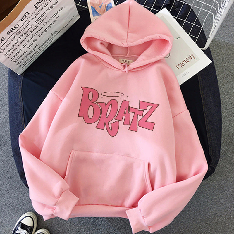 Plus Size Fleece Hoodie Sweatshirt Casual Sports Fashion