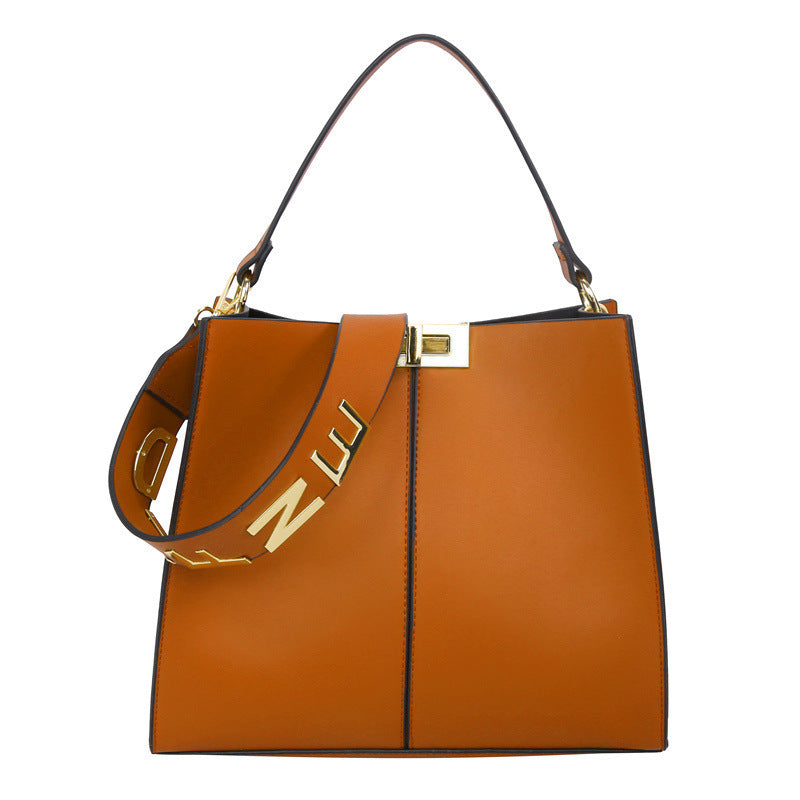 Large Capacity PU Tote Bag for Business Commuting