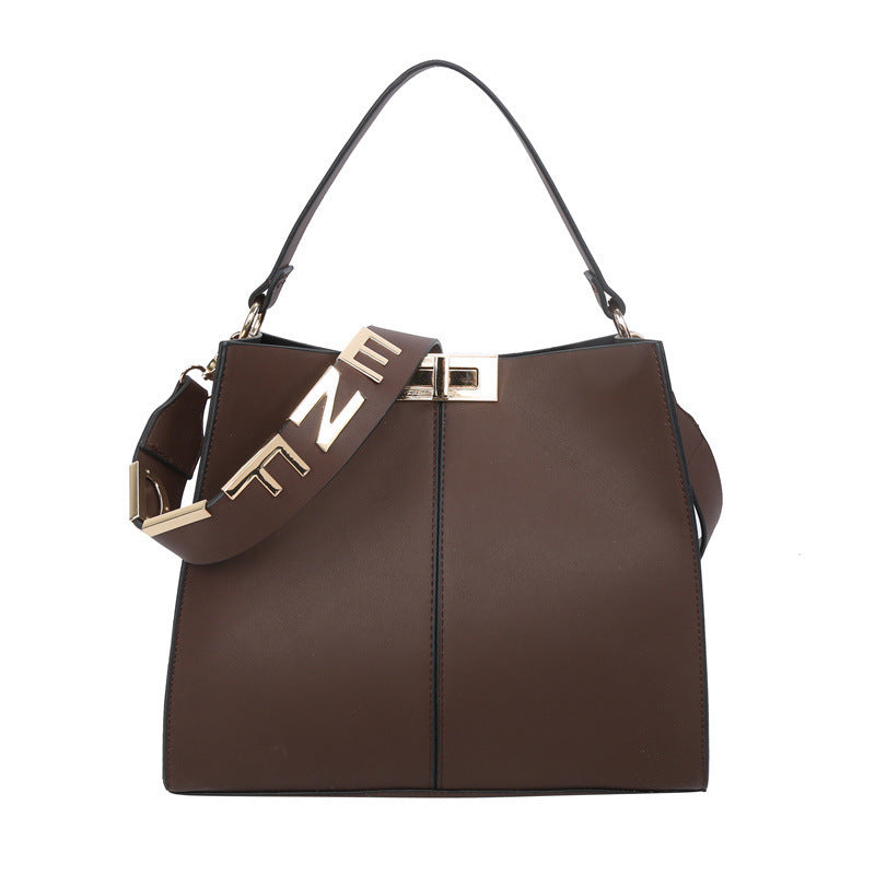 Large Capacity PU Tote Bag for Business Commuting