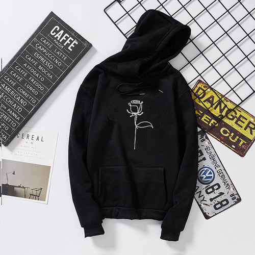 Sweat-shirts à capuche imprimés graffiti Rosane Rozendruk pour femmes