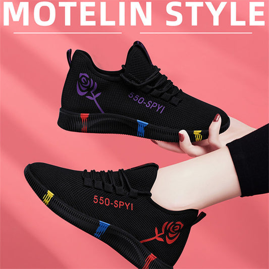 Soft-soled women walking shoes