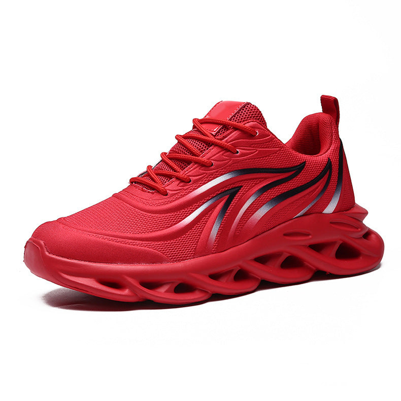 Chaussures de course pour hommes en maille respirante Flywoven avec semelle à lame