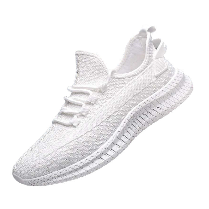 Men's Casual Mesh Shoes with Round Toe, All-Match Style