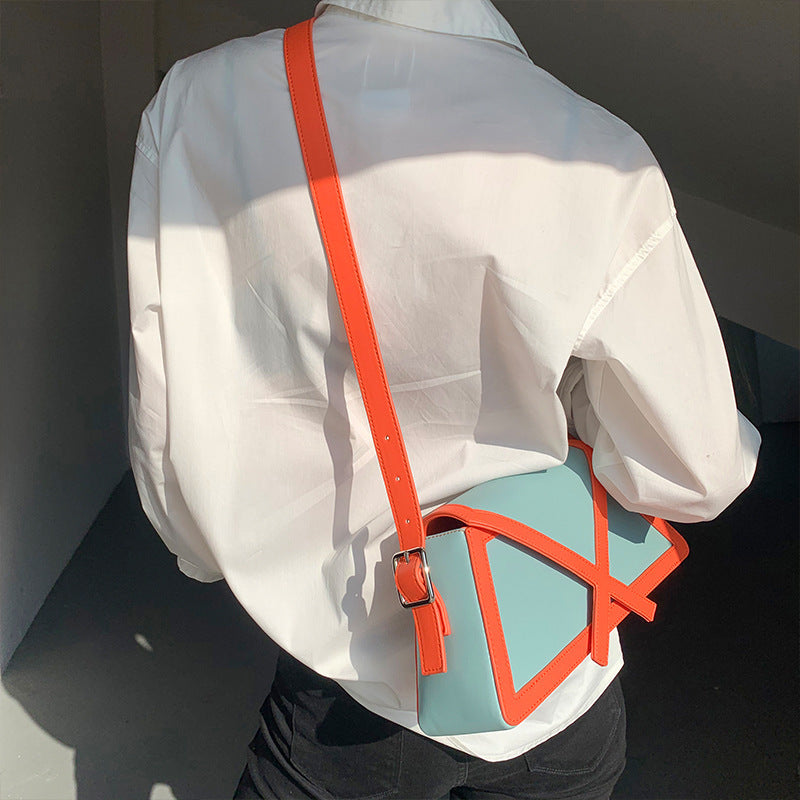 Luxury High-Quality Leather Shoulder Bag with Magnetic Closure