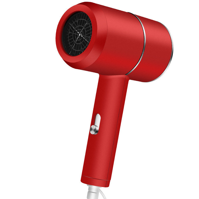 Mini-sèche-cheveux à ions négatifs avec air chaud et froid et protection contre la surchauffe