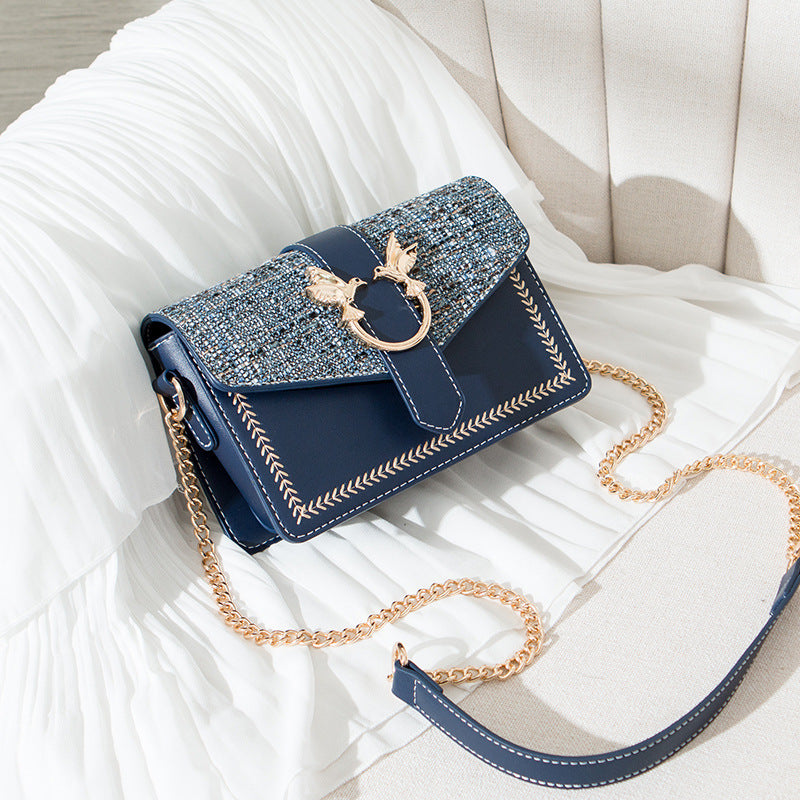 All-match Autumn And Winter Bag, Shoulder Bag, Shoulder Oblique Texture, Fashionable Small Ck