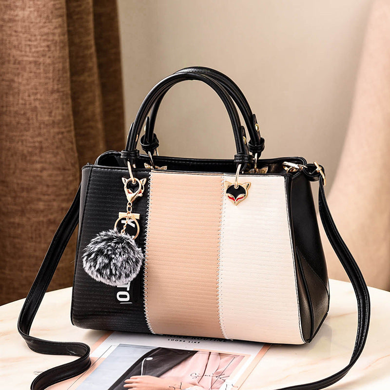 European & American Fashion Large PU Shoulder Handbag