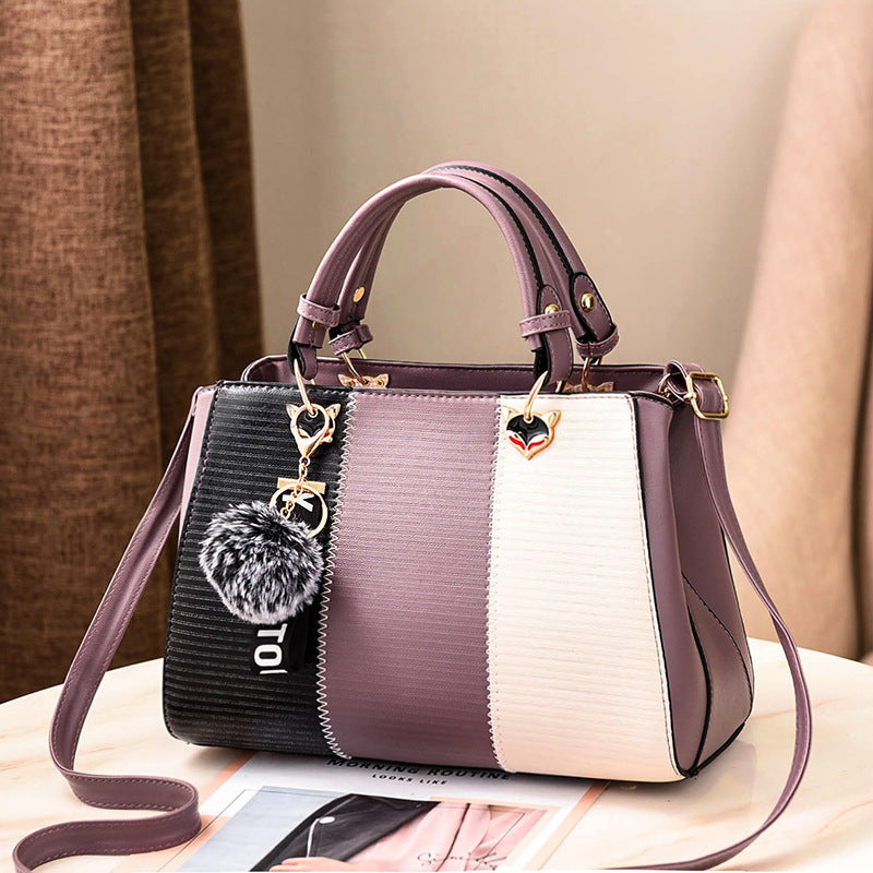 European & American Fashion Large PU Shoulder Handbag