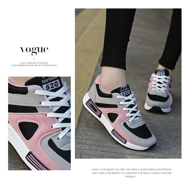 Sports Shoes Women Casual Shoes Thick Soles Running Shoes