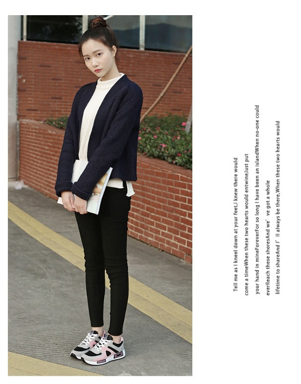 Sports Shoes Women Casual Shoes Thick Soles Running Shoes