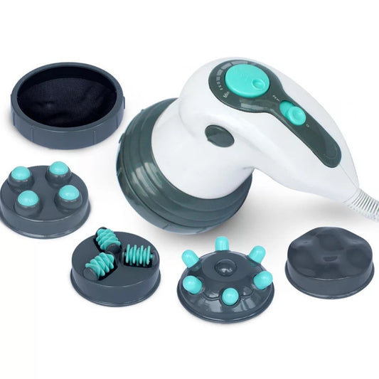 Full-Body Handheld Fat Pushing Massager with Infrared Heating and Multifunctional Slimming Features
