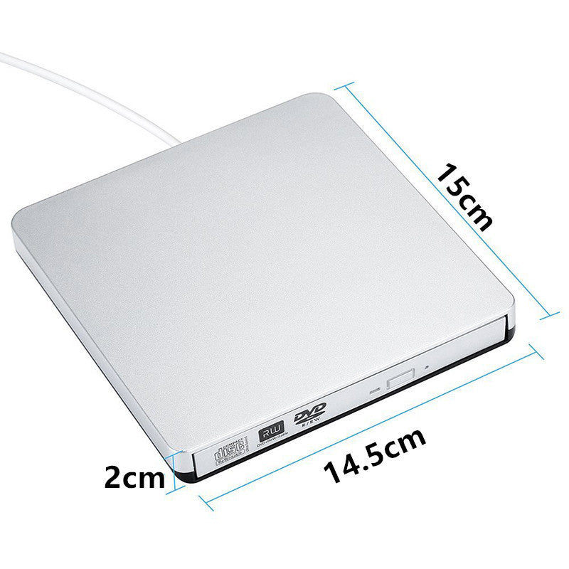 محرك نسخ أقراص DVD خارجي محمول صينية USB 3.0 ناسخ أقراص ضوئي سرعة 24X