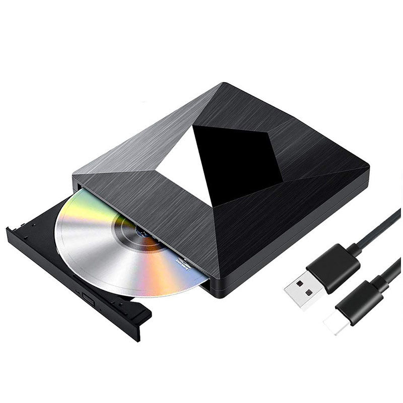 محرك نسخ أقراص DVD خارجي محمول صينية USB 3.0 ناسخ أقراص ضوئي سرعة 24X