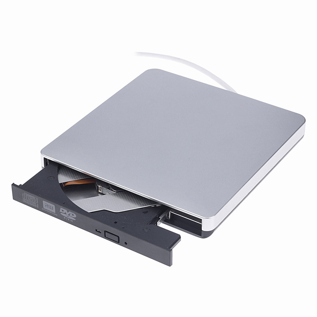 محرك نسخ أقراص DVD خارجي محمول صينية USB 3.0 ناسخ أقراص ضوئي سرعة 24X