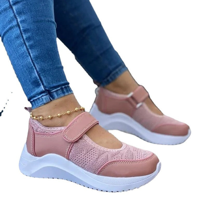 Baskets décontractées d'été en maille respirante pour femmes