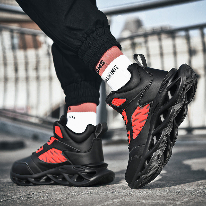 Chaussures de sport et de loisirs tendance à motif camouflage et à talon bas pour hommes